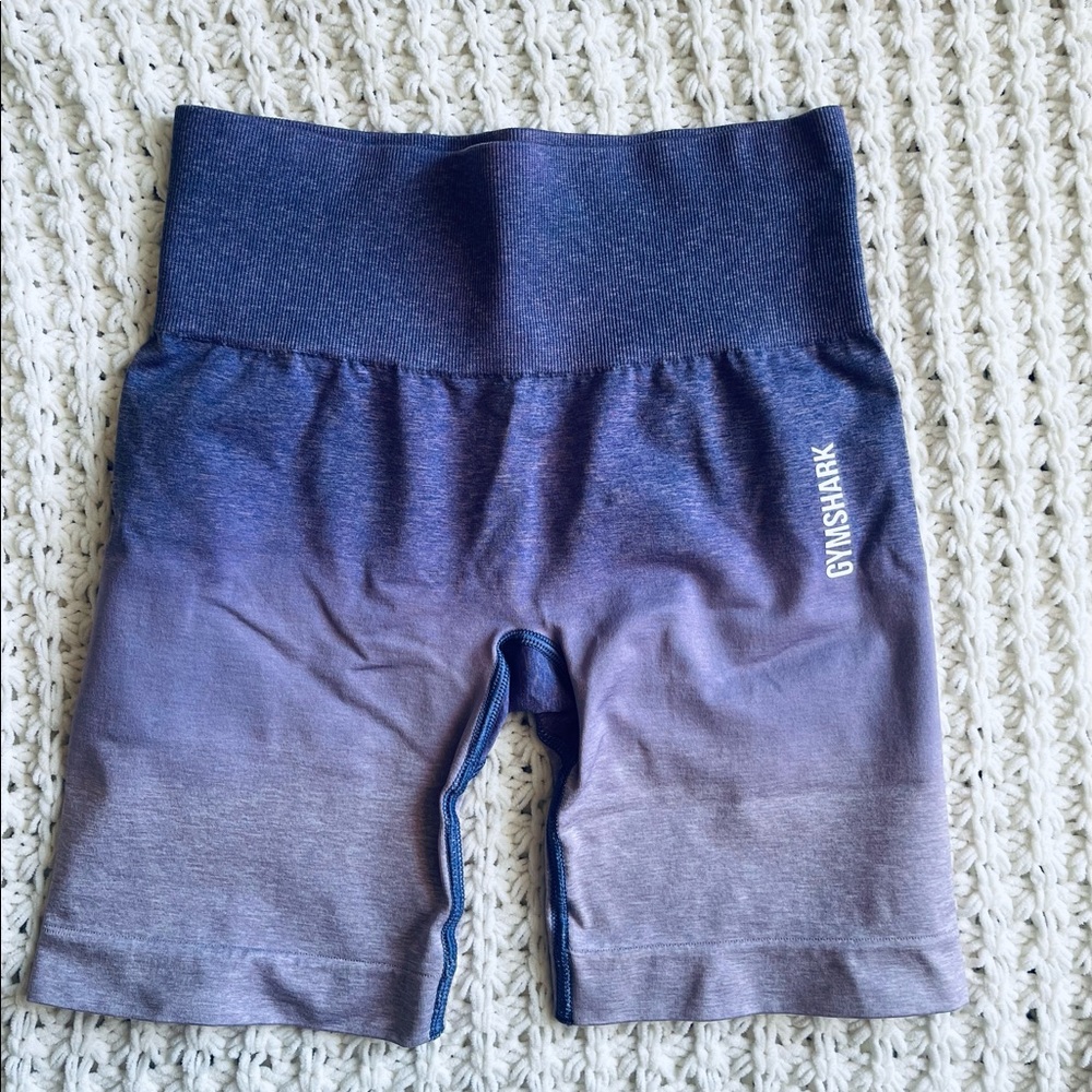 Gymshark Ombré Seamless Shorts - Purple
